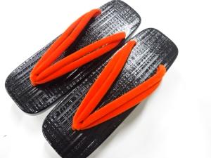 漆塗り　桐下駄(23センチ)